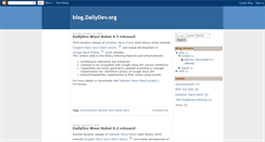 Desktop Screenshot of blog.dailydev.org