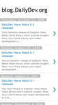Mobile Screenshot of blog.dailydev.org