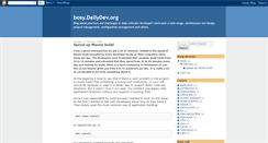Desktop Screenshot of bosy.dailydev.org